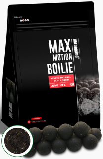 Boilies HALDORADO Max Motion Boilie Long Life 20mm 800g Black Squid