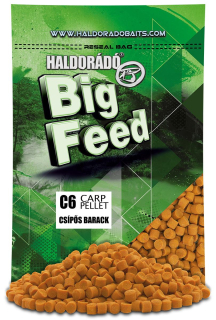 Pelety HALDORADO Big Feed - C6 Pellet - Pikantná marhuľa 700g