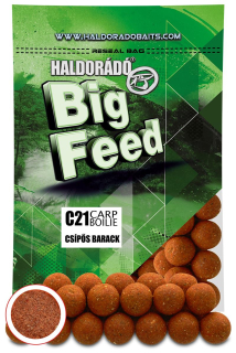 Boilies HALDORADO Big Feed - C21 Boilie - Pikantná marhuľa 700g